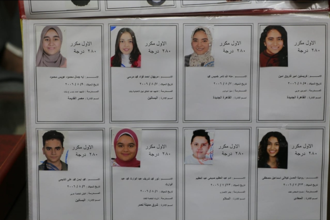 محافظ القاهرة يعتمد نتيجة الشهادة الاعدادية بنسبة نجاح ٨٣.٩ %