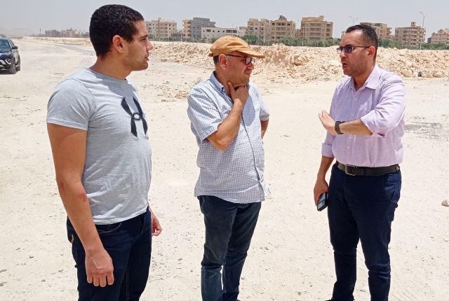 تعرف على أخر أعمال التطوير فى المنطقة الإستثمارية فى مدينة 15 مايو.. بالصور