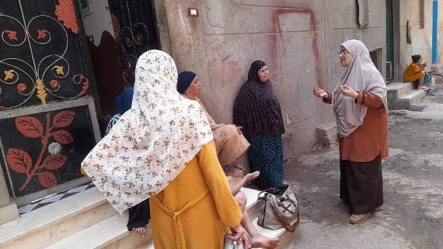 ندوات وتوعيه حول التغيرات المناخيه بزراعة بنى سويف