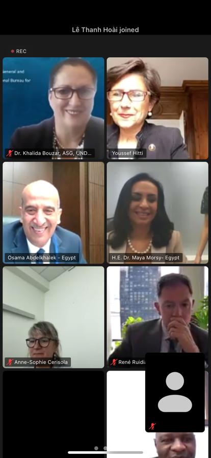 مايا مرسى: المرأة ﻋﻨﺼﺮ أﺳﺎﺳﻲ ﻟﺘﺤﻘﻴﻖ اﻟﺘﻐﻴﻴﺮ اﻟﻤﺄﻣﻮل ﻓﻲ اﻟﺘﻌﺎمل مع التغير المناخي