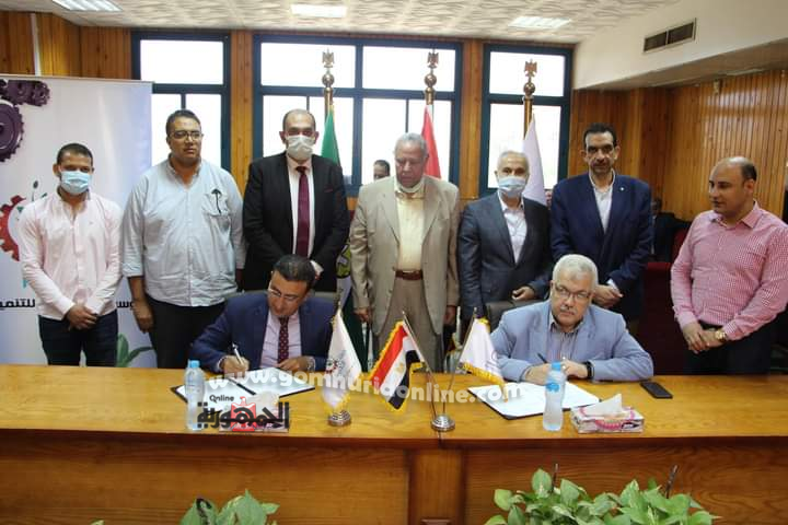 بروتوكـول تعـاون بيـن مستشفيـات جامعـة المنوفيـة وجمعيـة صنـاع الخيـر للتنميـة