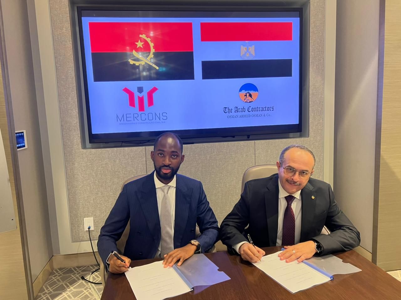 الإسكان: توقيع عقد إنشاء شركة «المقاولون العرب - لواندا»