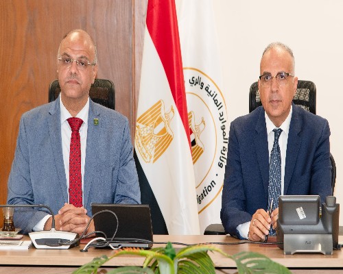 وزير الري ومحافظ القليوبية 