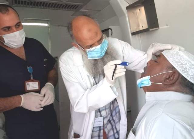 قافلة طبية مجانية بوادي مكتب ووادي الندية بأبورديس  