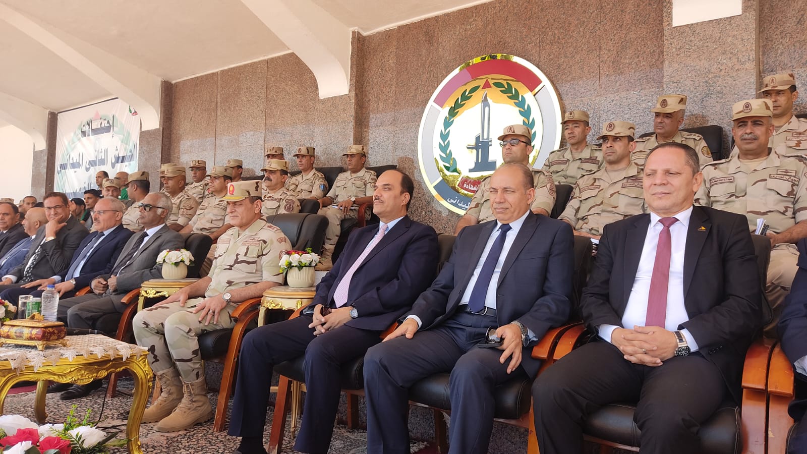 جامعة المنصورة تشارك باحتفالات قيادة الجيش الثاني الميداني