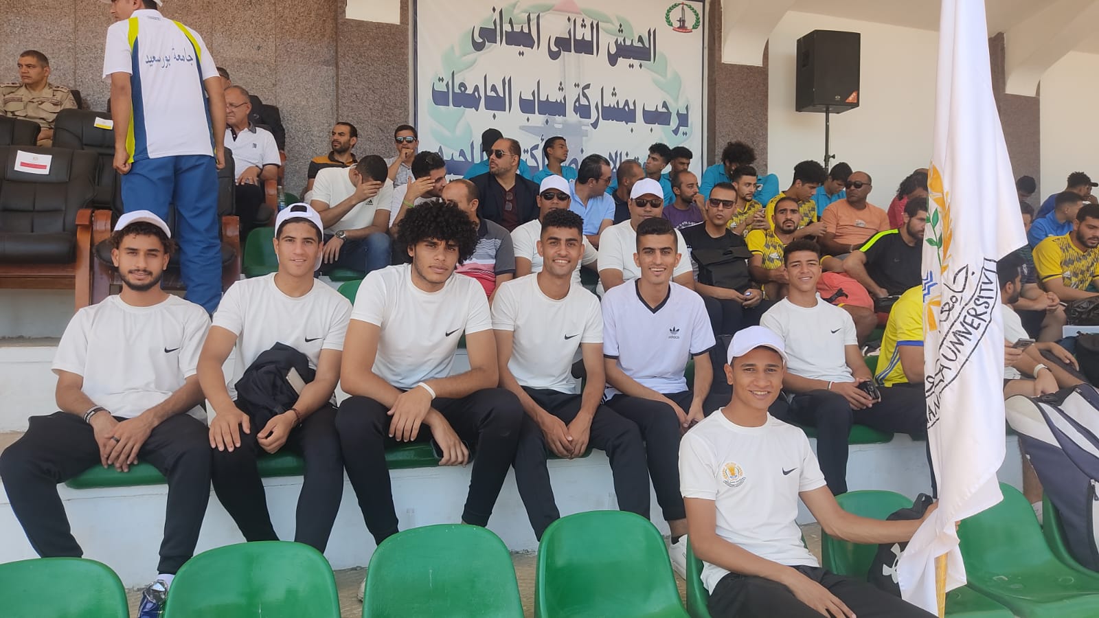 جامعة المنصورة تشارك باحتفالات قيادة الجيش الثاني الميداني