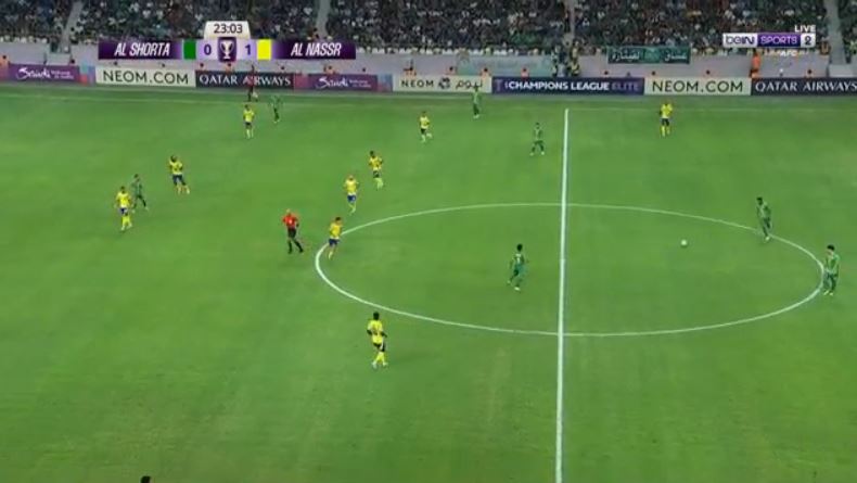  النصر السعودي والشرطة العراقي