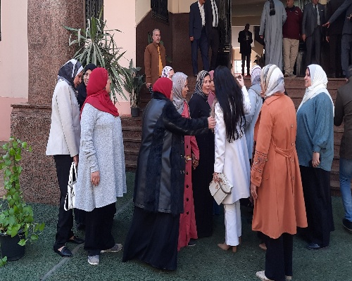 رئيس مدينة طوخ يستقبل محافظ القليوبية لافتتاح مبنى التأمين الصحى