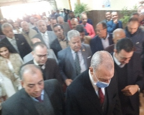 رئيس مدينة طوخ يستقبل محافظ القليوبية لافتتاح مبنى التأمين الصحى