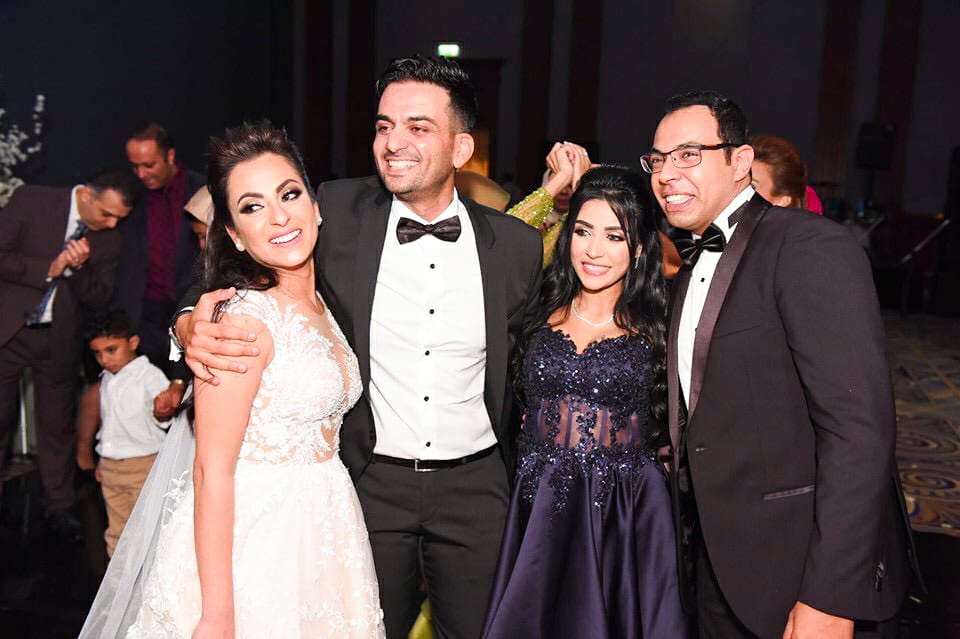 حميد الشاعري يشعل زفاف 