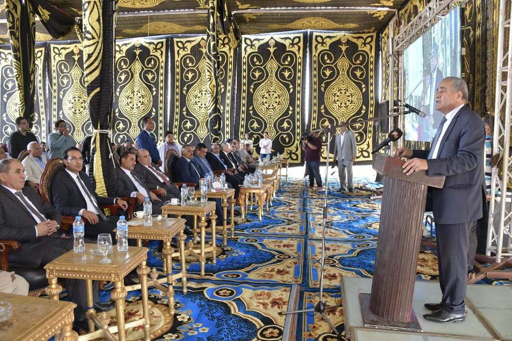 وزير التموين ومحافظ البحيرة يضعان حجر الأساس للمشروع التجاري لشركة MWS بالمنطقة اللوجيستية بدمنهور 