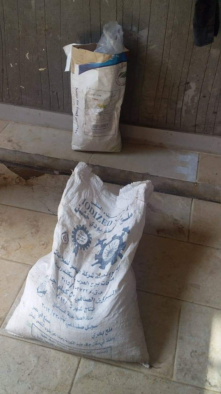 ضبط لبن فاسد وادوات تصنيع جبن بالفشن 