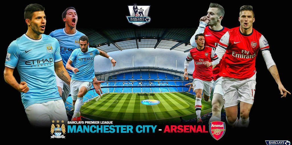 مباراة مانشستر سيتي وارسنال 