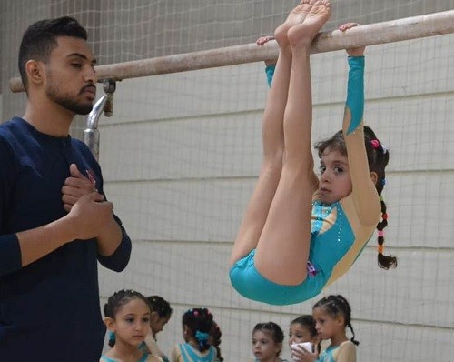 ريماس شريف تحصد الميدالية الفضية فى بطولة الجمهورية للجمباز