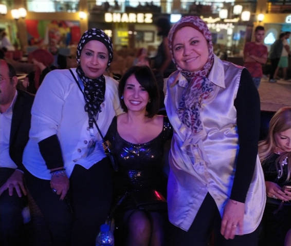  نجاتى وامل رزق فى حفل المهرجان الدولى الافريقى للطهاه بشرم الشيخ