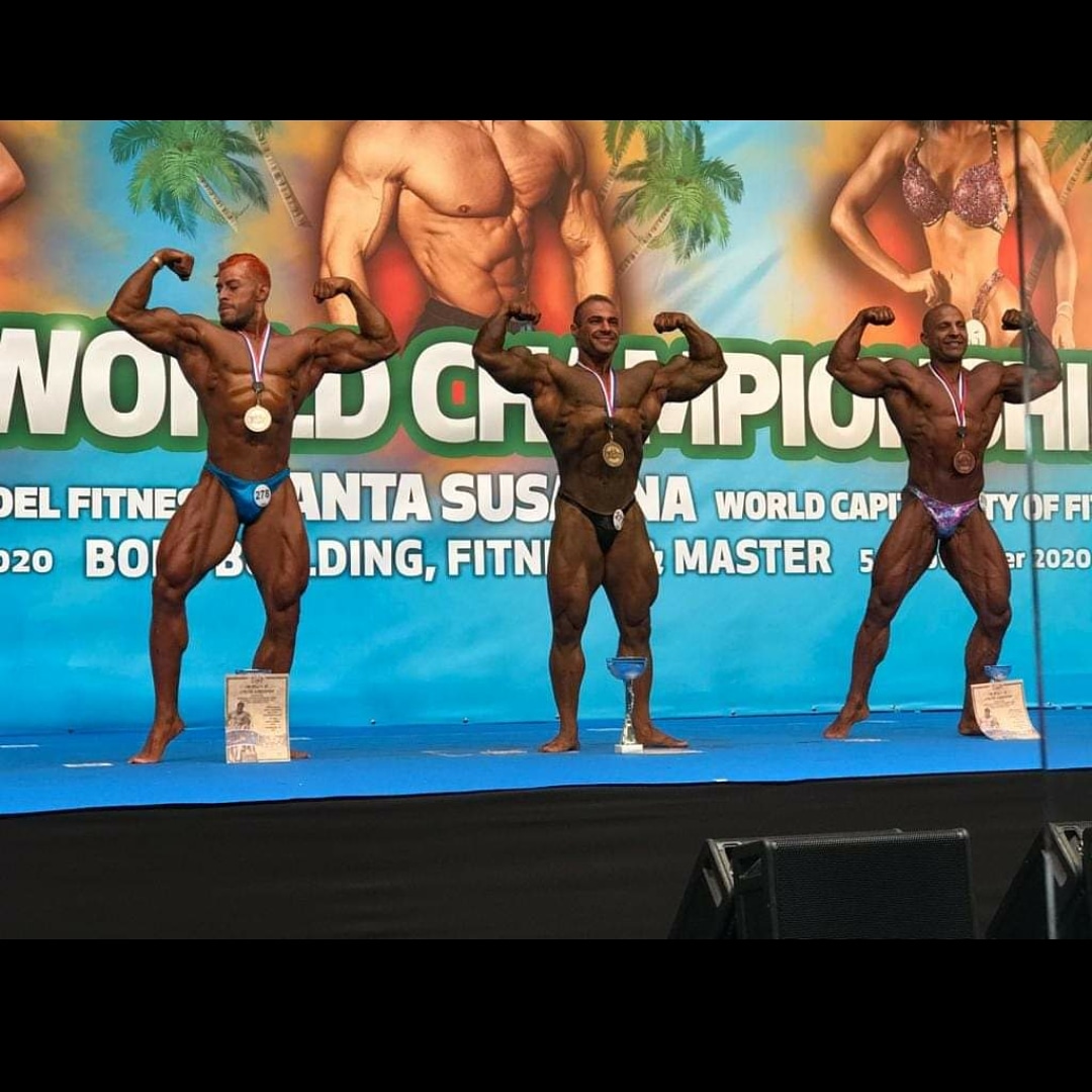 أبطال القوات المسلحة في كمال الأجسام