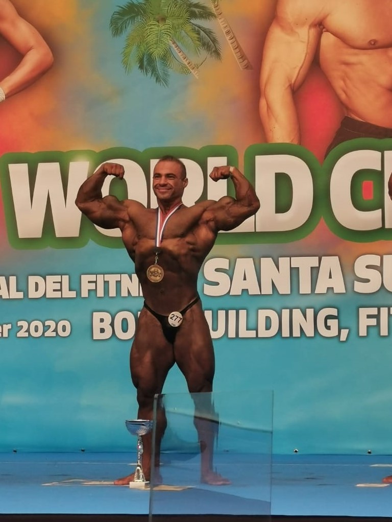 أبطال القوات المسلحة يحصدون الميدالية الذهبية ويحققون مراكز متقدمة ببطولة العالم لكمال الأجسام