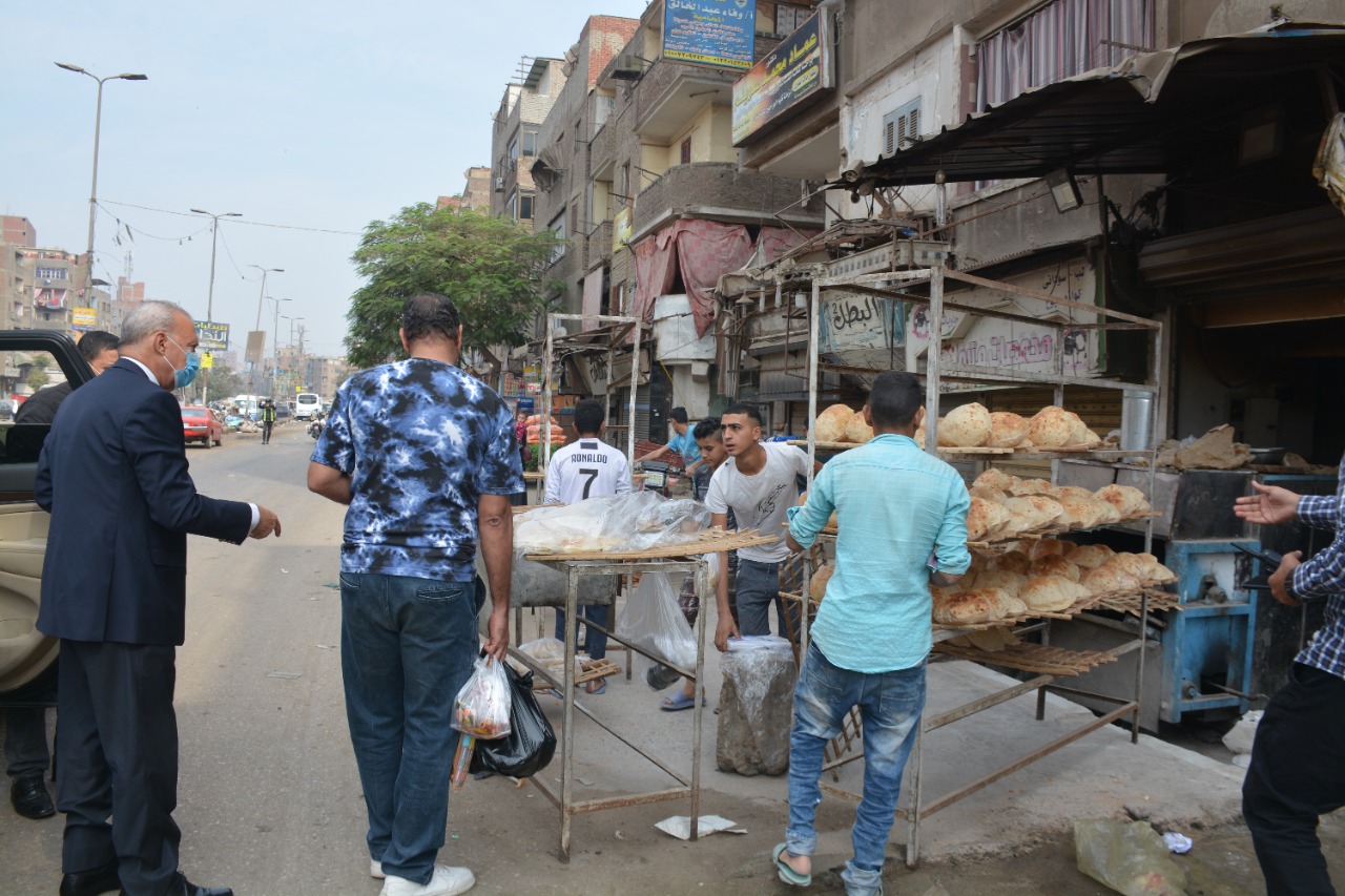 الهجان يتفقد عددا من المشروعات.. ويتابع رفع الاشغالات والنظافة بشرق وغرب شبرا الخيمة