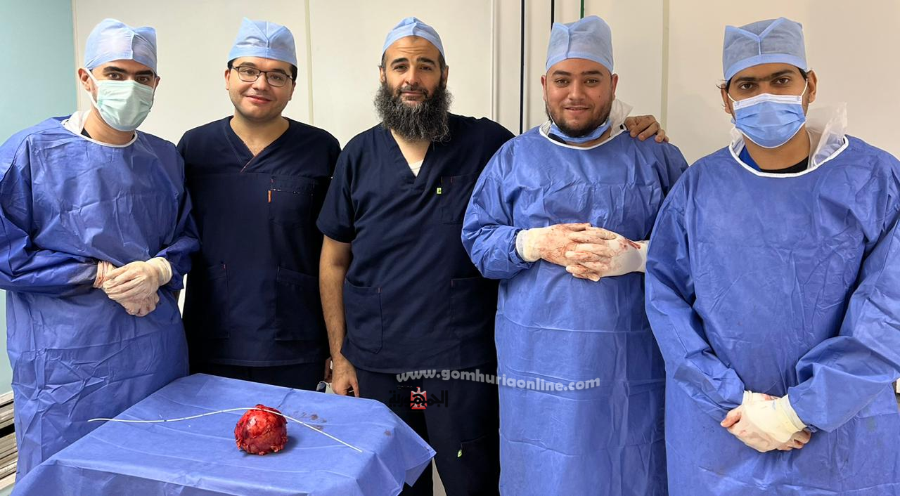 الفريق الجراحى بقسم المسالك البولية بمستشفيات جامعة المنوفية