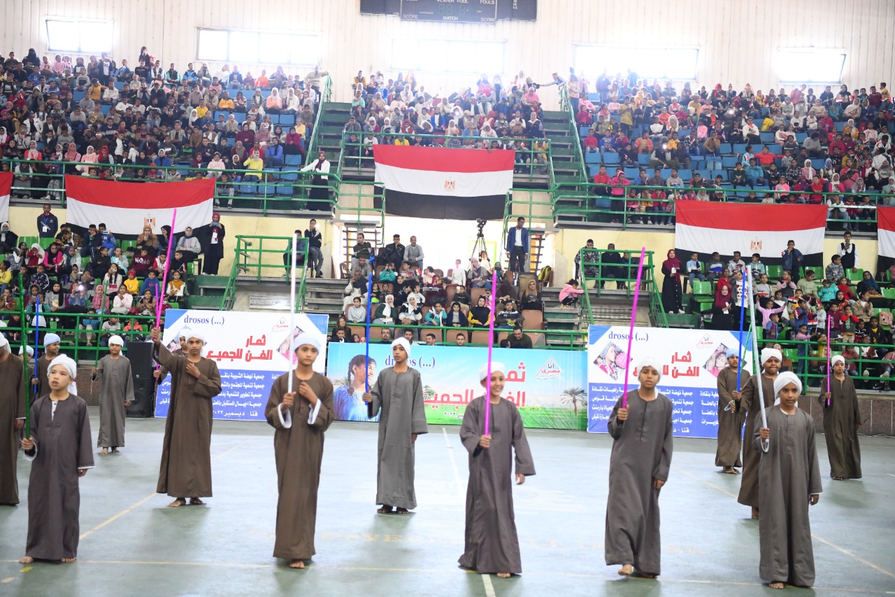 ٣٥٠ طفلا يشاركون في لحفل الختامي لمشروع 