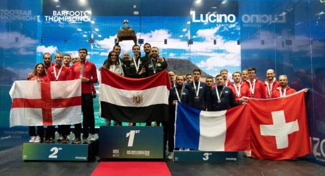 منتخبنا الوطنى للإسكواش بتوج بكأس العالم للفرق