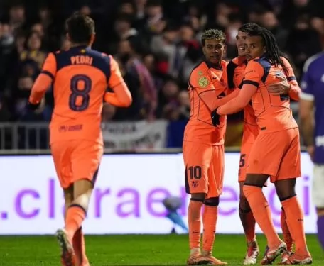 برشلونة يتخطي جوادالاخار ويتأهل لدور الـ 16 من كأس إسبانيا 