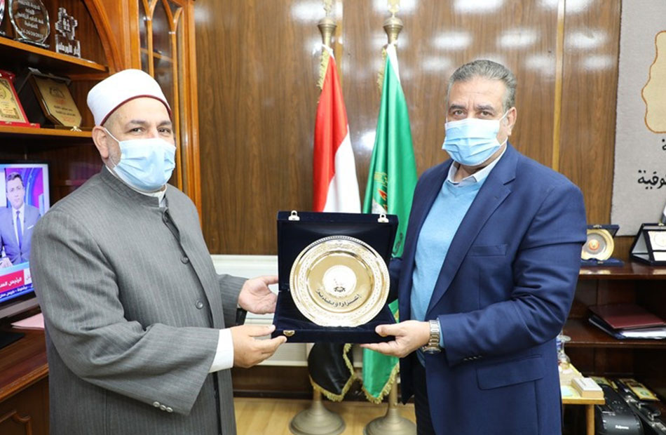  الخطيب وكيلا لوزارة الأوقاف بالمنوفية .. والمحافظ يستقبله ويكرم عبدالمؤمن