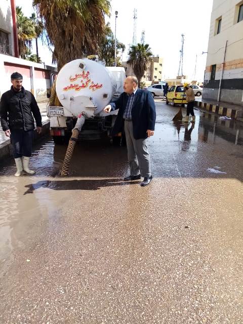 القابضة للمياه: استمرار رفع حالة الطوارئ بشركات المياه والصرف الصحى للتعامل مع الأمطار