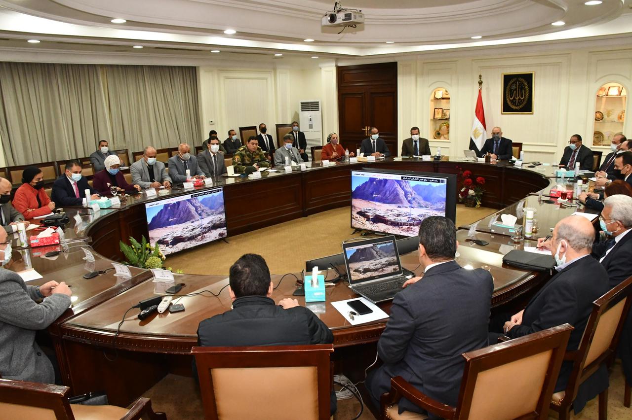 بيان مهم من الإسكان بشأن مشروع تطوير موقع التجلى الأعظم فوق أرض السلام بمدينة سانت كاترين