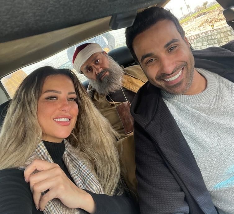 ريم مصطفى وخالد سرحان وأحمد فهمي 