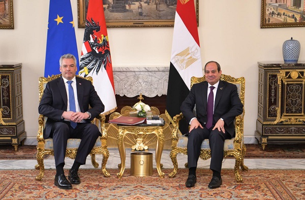 الرئيس السيسي والمستشار النمساوي