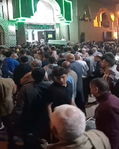 اهالي شبين القناطر يشيعون جنازة الطالب عبدالله ضحية صديقه