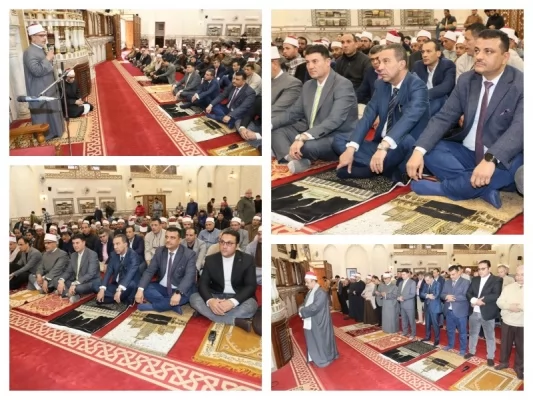 محافظ المنوفية يشهد احتفال ليلة القدر بشبين الكوم
