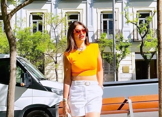 الفنانة منة فضالي