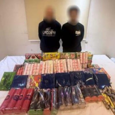 ضبط المتهمين ببيع الألعاب النارية على مواقع التوصل بشبرا الخيمة