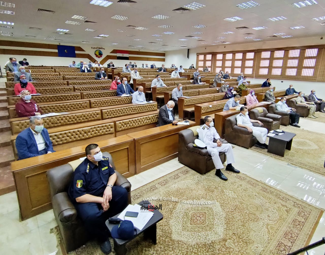 رفع درجة الاستعداد بجميع المرافق والهيئات ومنع التجمعات خلال إجازة عيد الفطر بالبحيرة...صور