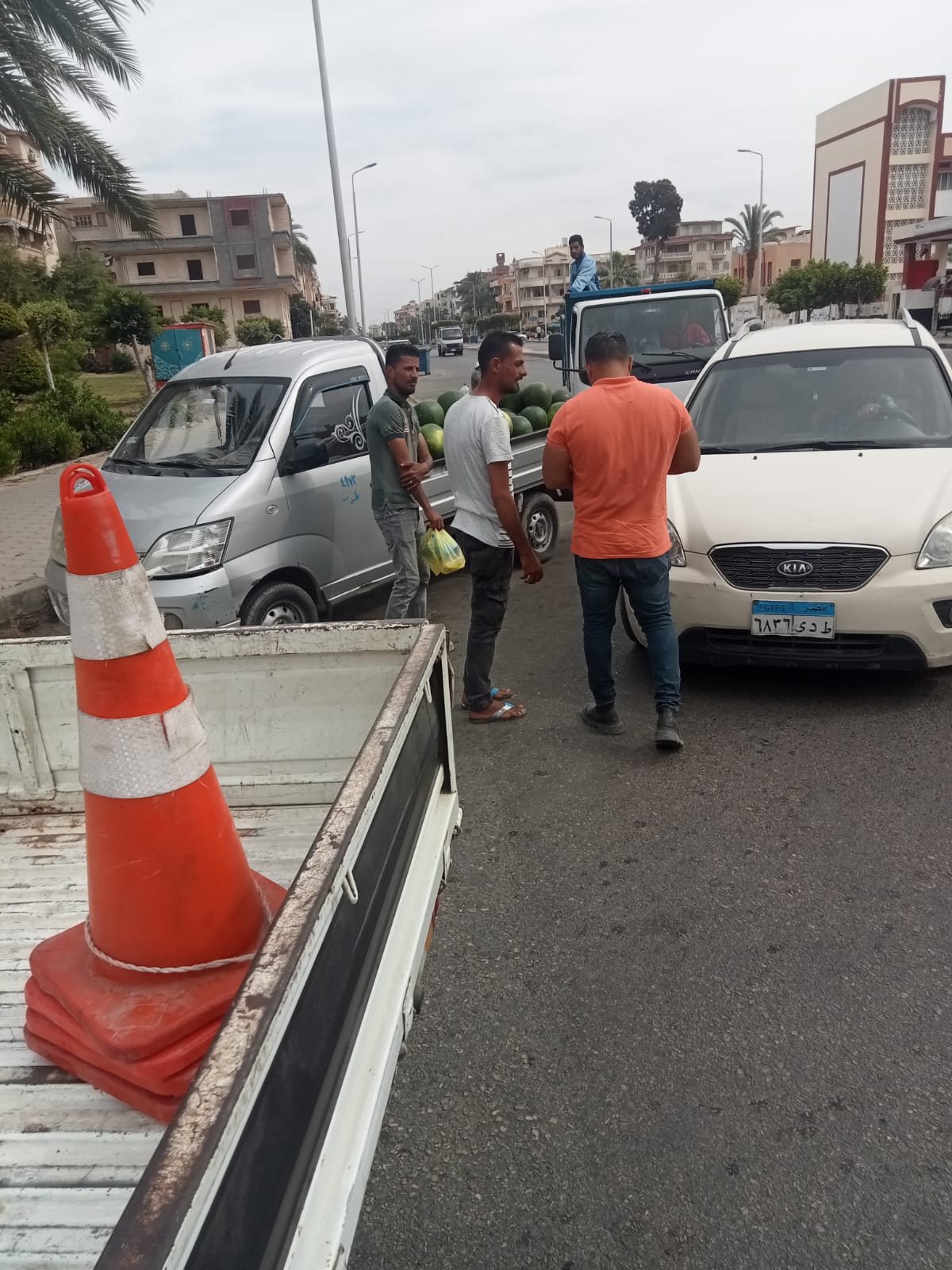 جهاز مدينه دمياط الجديدة يشن حمله على المخلفات بالمدينة