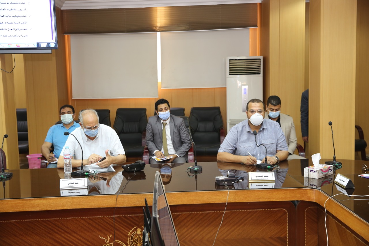 محافظ كفرالشيخ والأمين العام للمجلس الأعلى للآثار يستعرضان  إستكمال مشروع متحف العاصمة.صور