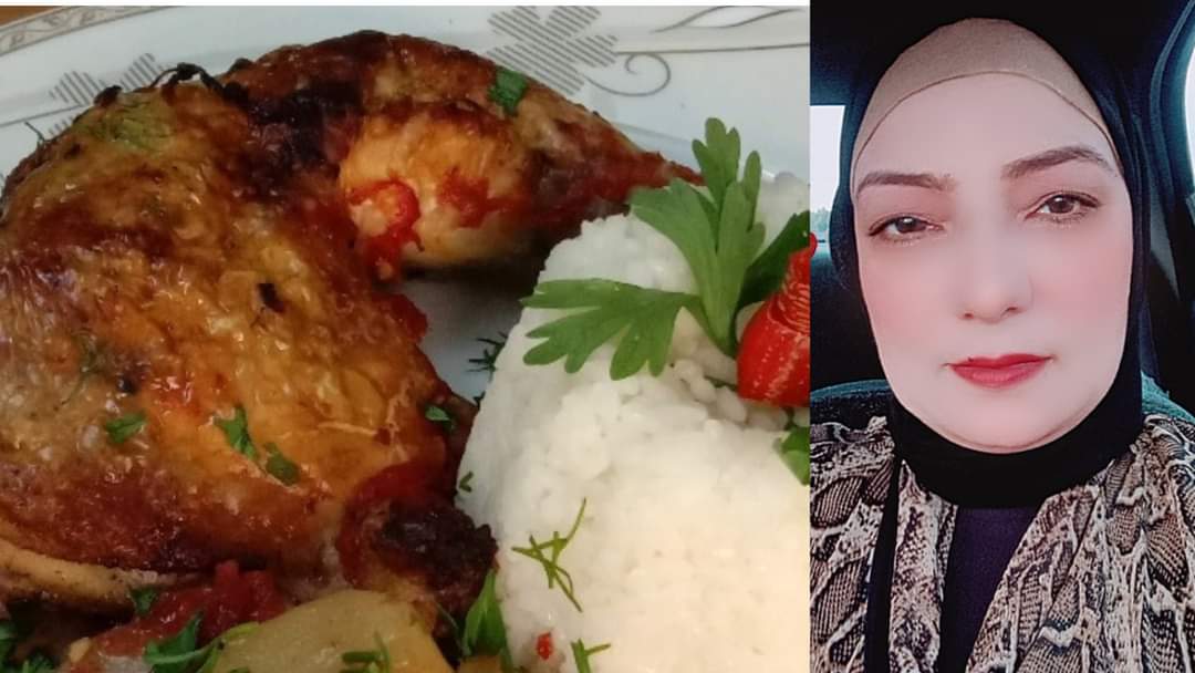 أوراك الدجاج المشوية مع البطاطس والمكرونة للشيف منى عبد ربه.. مطبخ صابرين