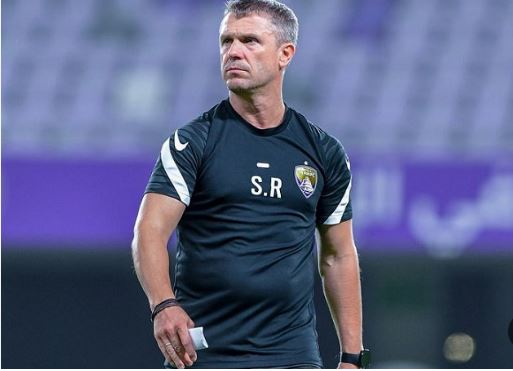  سيرجي ريبورف المدير الفنى لمنتخب أوكرانيا