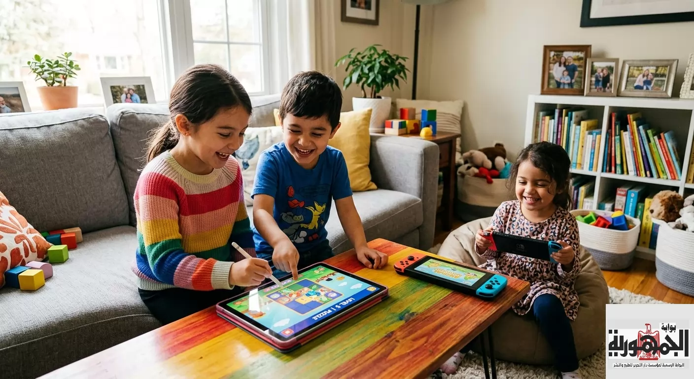 حكم ألعاب الفيديو العنيف للأطفال 