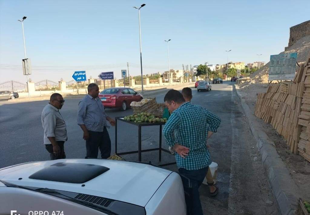 جهاز مدينة العبور يشن حملة موسعة بمعاونة شرطة التعمير والمرافق