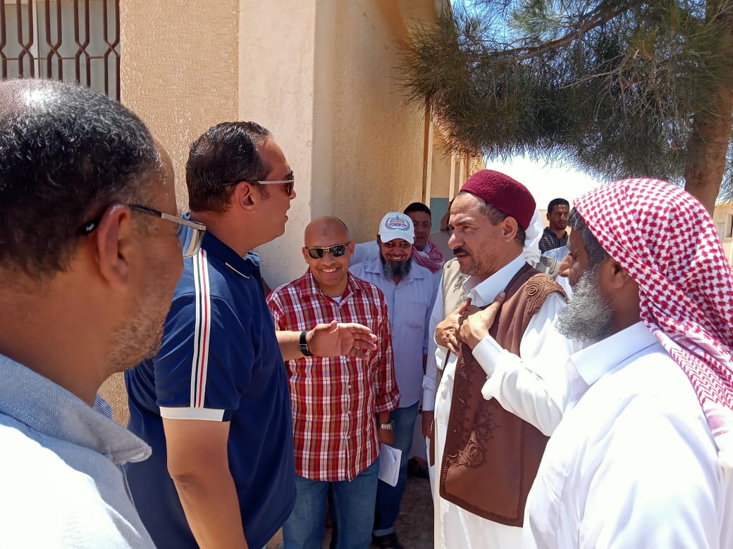 نائب وزير التربية والتعليم  يتفقد مدارس الضبعة والنجيلة 