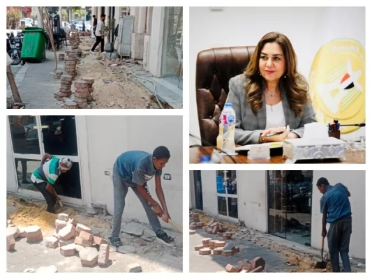 وزيرة التنمية المحلية والبيئة :  بدء تطوير شارع إبراهيم باشا بالكوربة بتكلفة 20 مليون جنيه