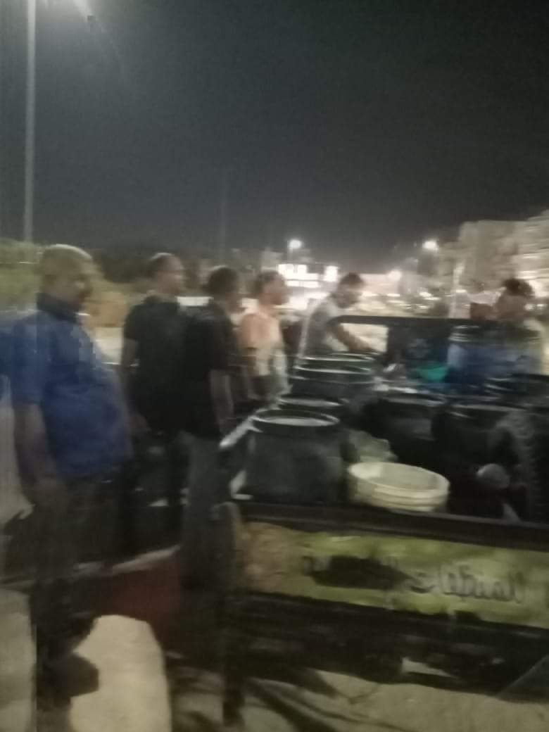 جهاز العبور يشن حملة اشغالات ليلية ويضبط 3تروسيكل وتوكتوك