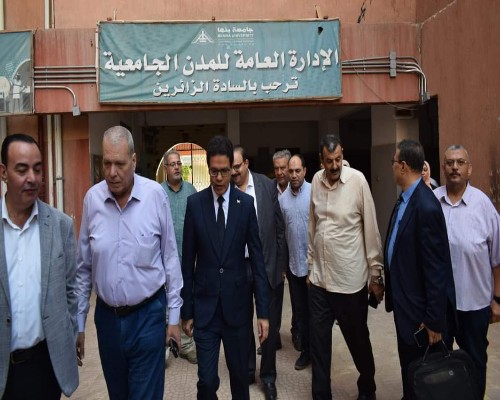 الدكتور ناصر الجيزاوي   رئيس جامعة بنها 