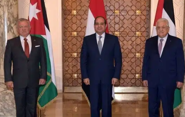 مصر والأردن وفلسطين