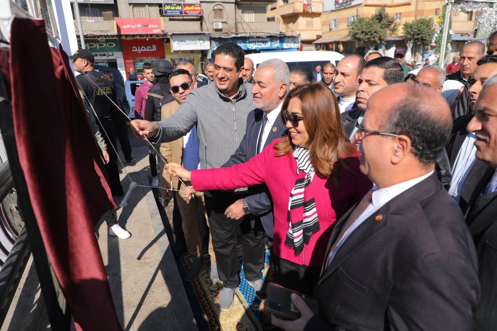 محافظ دمياط تفتتح كوبرى وكورنيش مدينة كفر البطيخ بعد تطويره 