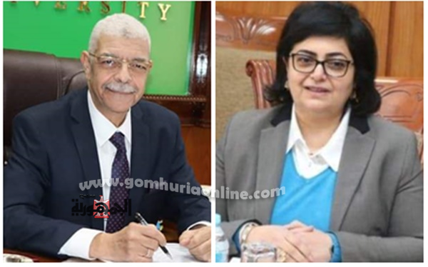 الدكتور أحمد القاصد و الدكتورة نانسي أسعد