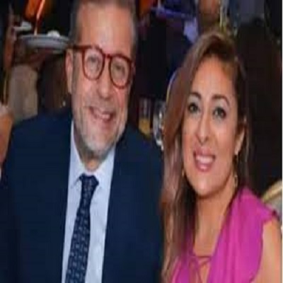 شريف منير وطليقته لورا عماد 
